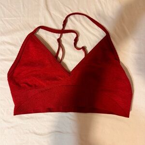 Lululemon bra. Gently used. I took tag off so no size but this is a medium